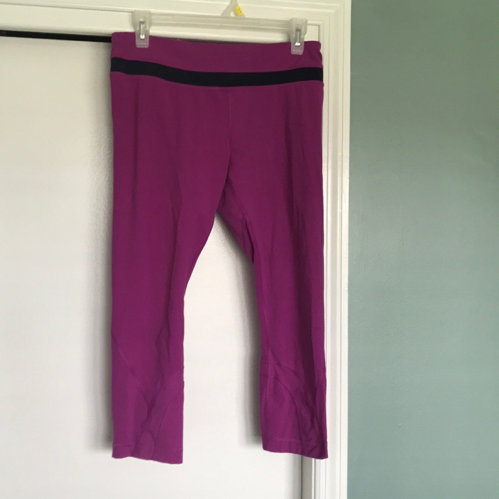 Lululemon run inspire crop size 8